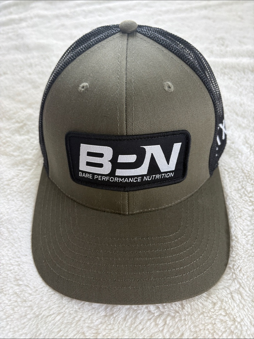 BPN SNAPBACK HAT / BLACK and OLIVE